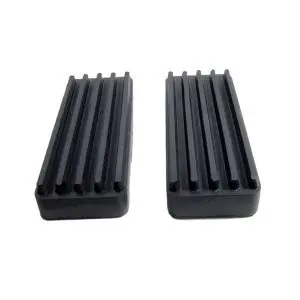 1958-1961 Jaguar XK150 Clutch and Brake Pedal Pads-MMPCB75