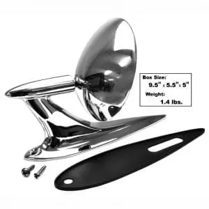 1958 Chevy 150|210|Bel Air|Nomad Door Mirror Outer
