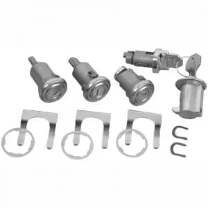 1958 Chevy Impala Lock Kit original with Long Cylinder
