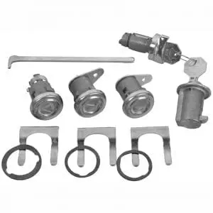 1958 Chevy Impala Lock Kit original with Short Cylinder