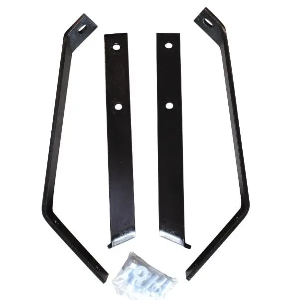 1960-1962 Chevy-GMC Pickup Rear Bumper Brackets Fleetside-0848-018