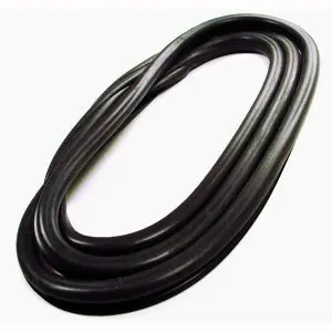 1960-1963 Chevrolet|GMC Panel|Suburban|C/K Pickup Truck Windshield Weatherstrip Seal w/o Trim Groove-WBL587GM