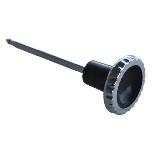 1960-1963 Chevrolet|GMC Pickup Headlight Switch Knob and Rod w/Stainless Trim-0848-504