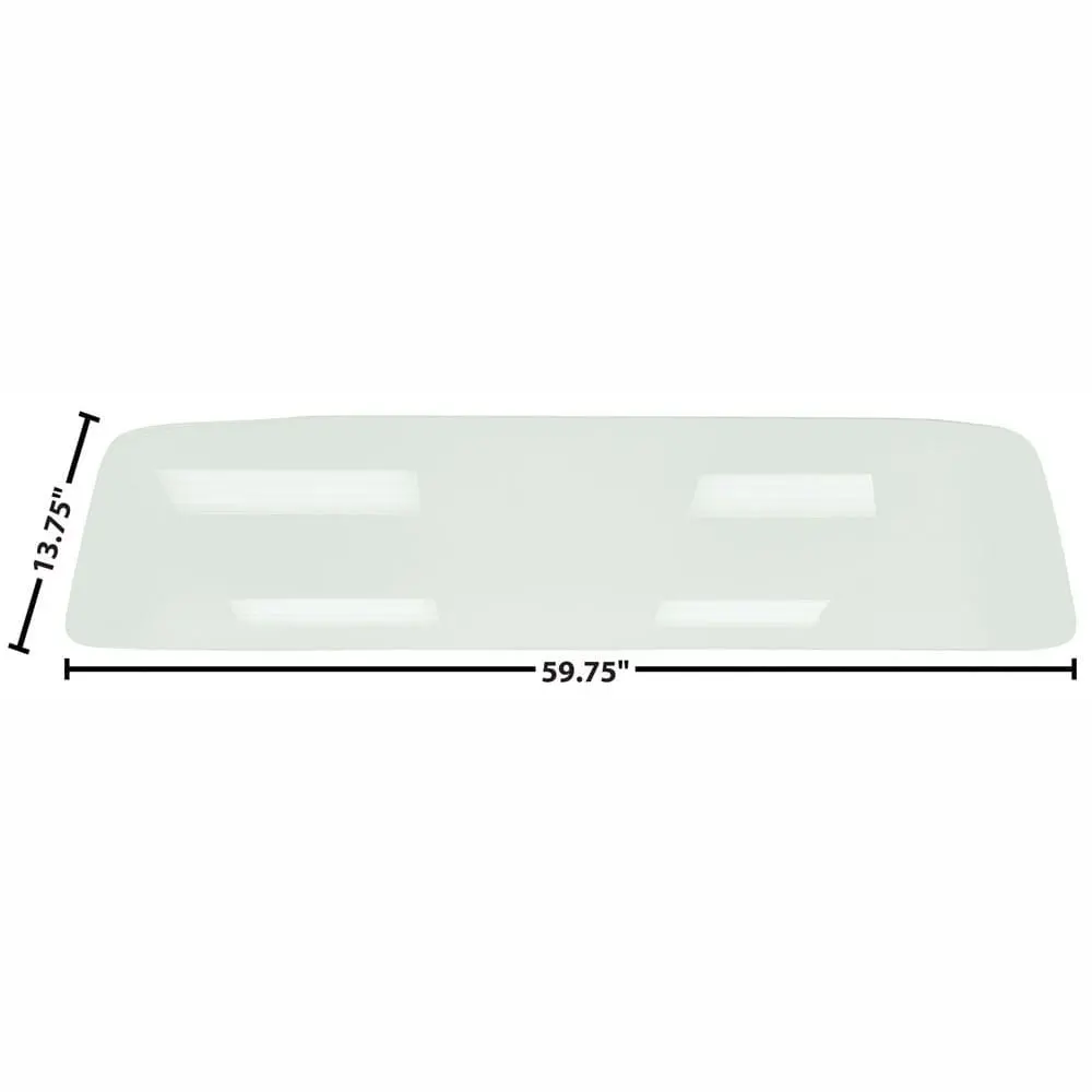 1960-1966 Chevy Pickup Truck Rear Window Large Clear