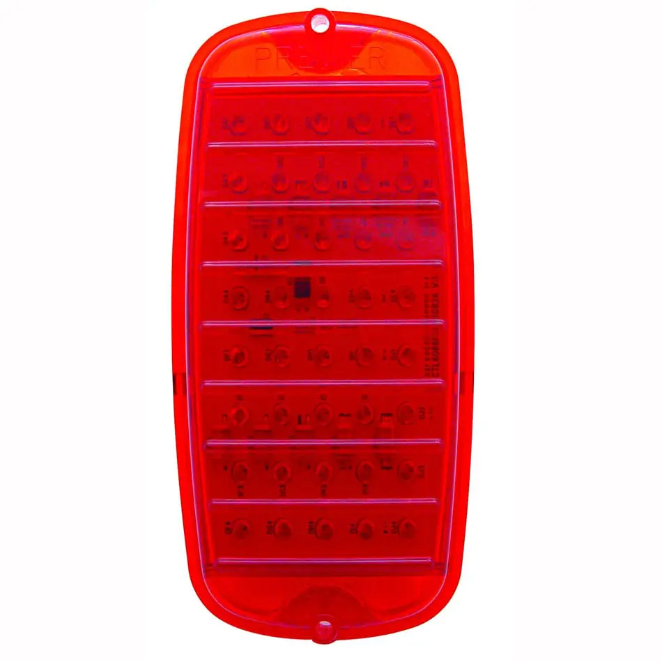 1960-1966 Chevy Pickup Truck Tail Light Lens Red  LED