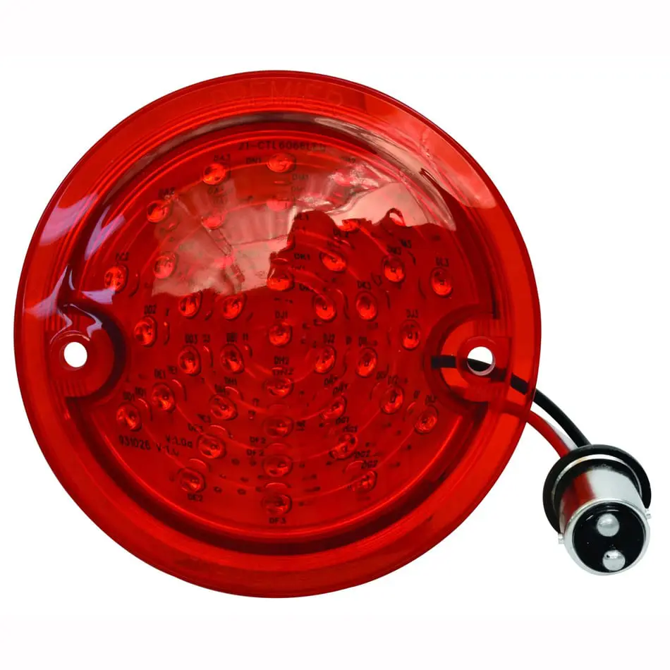 1960-1966 Chevy Pickup Truck Tail Light Lens Red LED