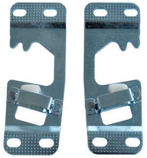 1960-1966 Chevy/GMC Pickup Door Striker Plate Set (2pc)-DYN1102XD