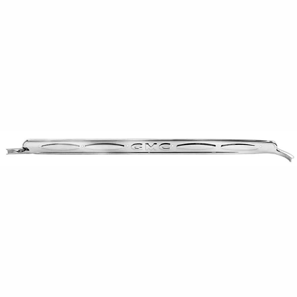 1960-1966 GMC Pickup Truck Scuff Plate Chrome with GMC