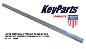 1960-1972 Chevrolet|GMC Pickup Truck Wood Bed Center Reinforcement Strip