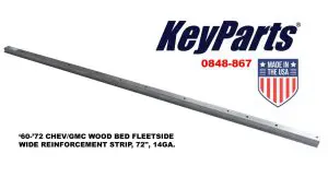 1960-1972 Chevrolet|GMC Pickup Truck Wood Bed Wide Reinforcement Strip