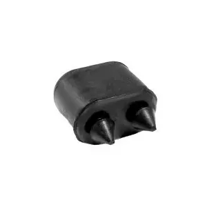 1960-1974 Buick|Cadillac|Chevrolet|Oldsmobile|Pontiac Car Door Bumper w/Twin Retainers-MMPSB35