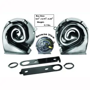 1960-1977 Ford Bronco| Falcon| Mustang Horn Set W/Brackets
