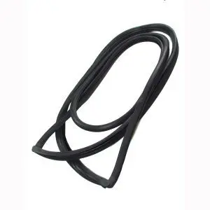 1961-1962 Buick|Chevrolet|Oldsmobile|Pontiac Rear Window Weatherstrip Seal- Works With Chrome Trim-WCRDB3098