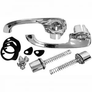 1961-1962 Chevy Impala Door Handle Rear Outer 4 Door