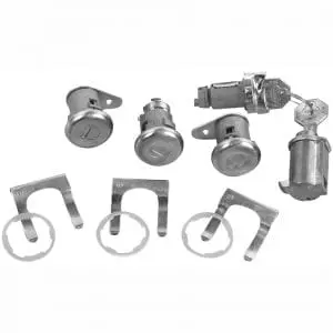 1961-1962 Chevy Impala Lock Kit original with Short Cylinder