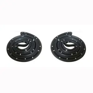 1961-1964 Buick|Chevrolet|Oldsmobile|Pontiac 4 DR Sedan Rear Door 2 PC Weatherstrip Seal Kit - Driver and Passenger-DWP132061