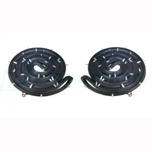 1961-1964 Buick|Chevrolet|Oldsmobile|Pontiac 4 DR Sedan/Wagon Door 2 PC Weatherstrip Seal Kit - Driver and Passenger-DWP131061