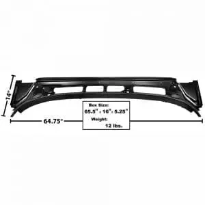 1961-1964 Chevy Impala Cowl Panel Upper