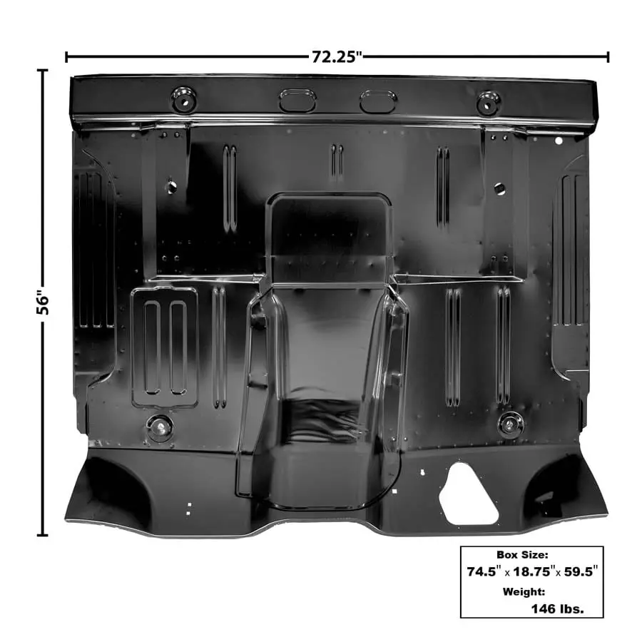1961-1964 Ford Pickup Floor Pan Complete
