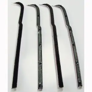 1961-1966 Ford F-Series Pickup Truck Beltline Molding 4 PC Kit - Driver and Passenger-WFK211061C