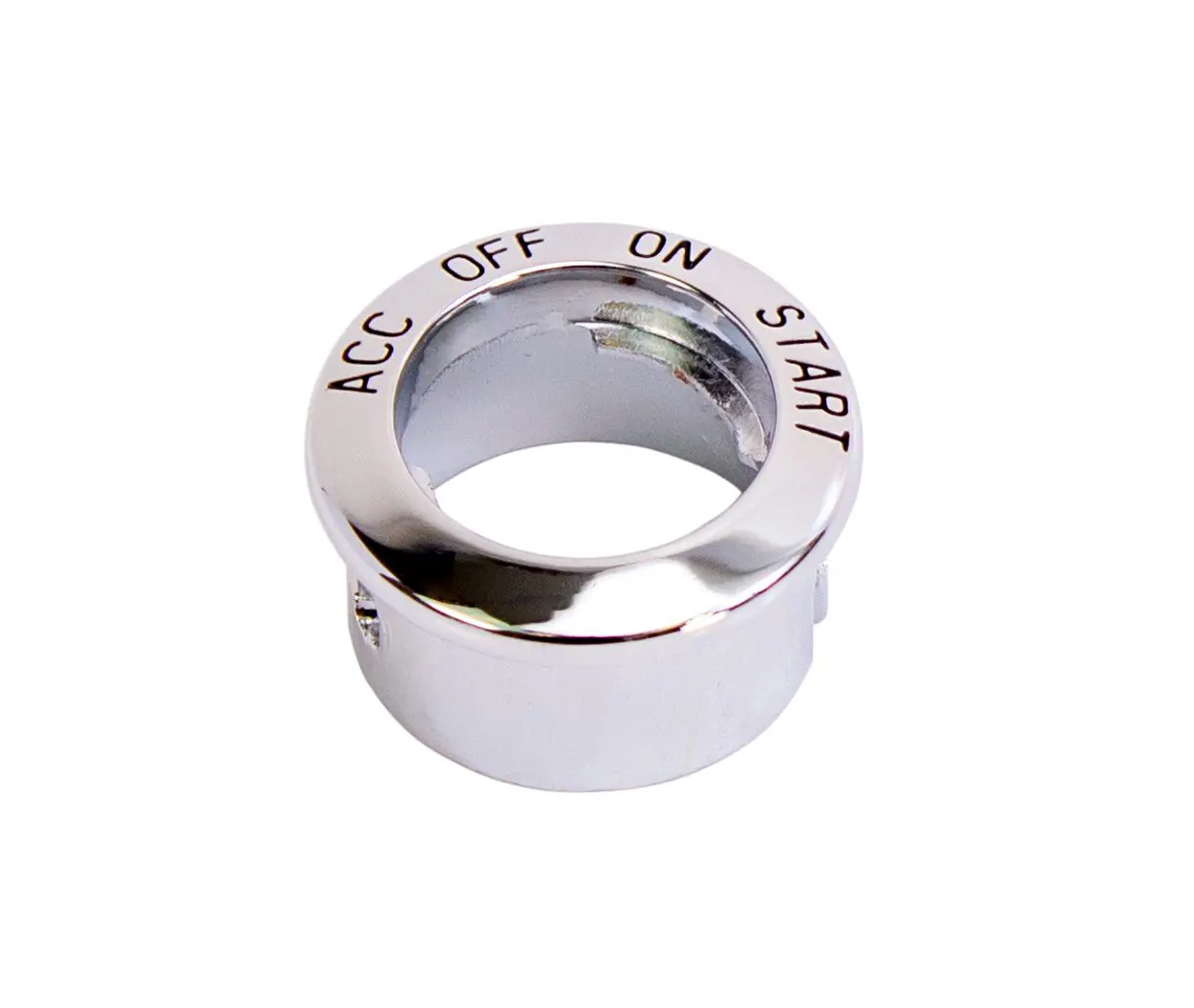 1961-1966 Ford|Mercury Galaxie|Falcon|Comet|Ranchero|Mustang|Fairlane|Meteor|Monterey Ignition Switch Bezel-X460-8061-1