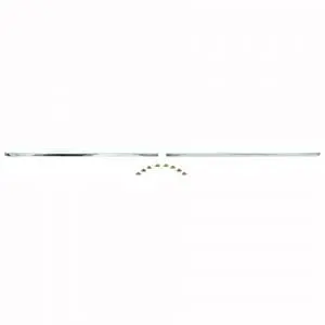 1961 Chevy Impala Grille Upper Molding Pair