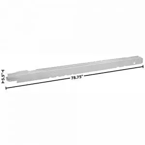 1962-1964 Chevy Impala Rocker Panel Passenger Side (RH) Inner