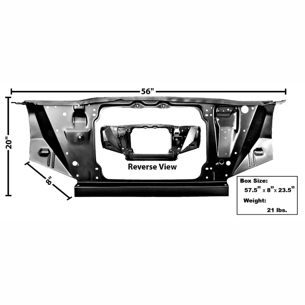 1962-1964 Chevy Nova Radiator Support