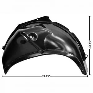 1962-1965 Chevy Nova Wheelhouse Outer Passenger Side (RH)