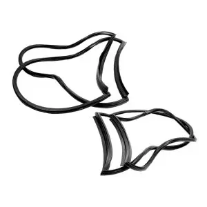 1962-1967 Chevrolet Chevy II Nova Wagon Rear Side window seals. Driver and Passenger Side-MMPVQT5000