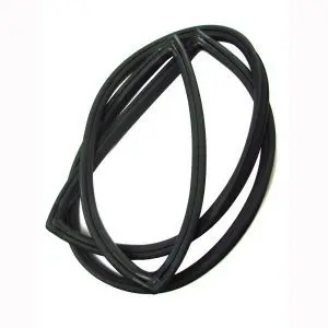 1962-1967 Chevrolet Chevy II Sedan and Wagon Windshield Weatherstrip Seal With Trim Groove-WCRD621