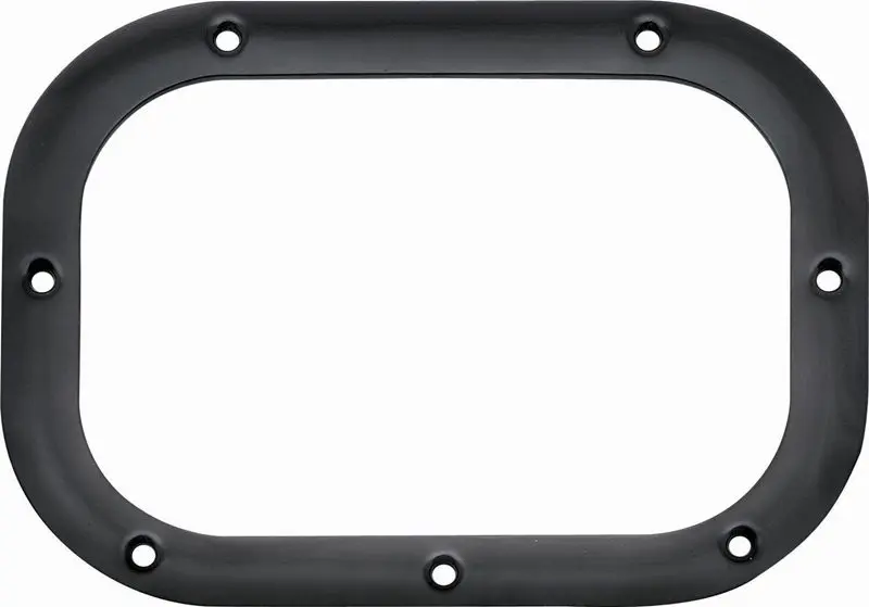 1962-1967 Chevrolet Nova|Chevy II Shift Boot Plate Black 4-Speed-OERK-3849851
