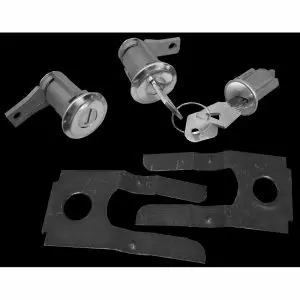 1962-1977 Ford Bronco| Fairlane| Galaxie| Mustang Lock Kit Ignition And Door