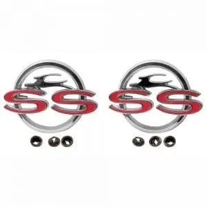 1962 Chevy Impala Emblem Quarter Panel SS