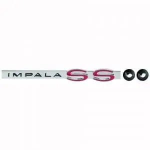 1962 Chevy Impala Emblem Trunk SS