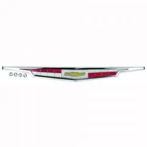1962 Chevy Impala Emblem Trunk with Chrome Bezel