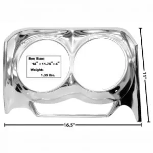 1962 Chevy Impala Headlamp Bezel Driver Side (LH)