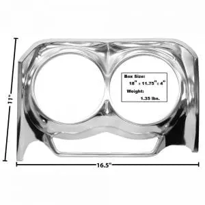 1962 Chevy Impala Headlamp Bezel Passenger Side (RH)