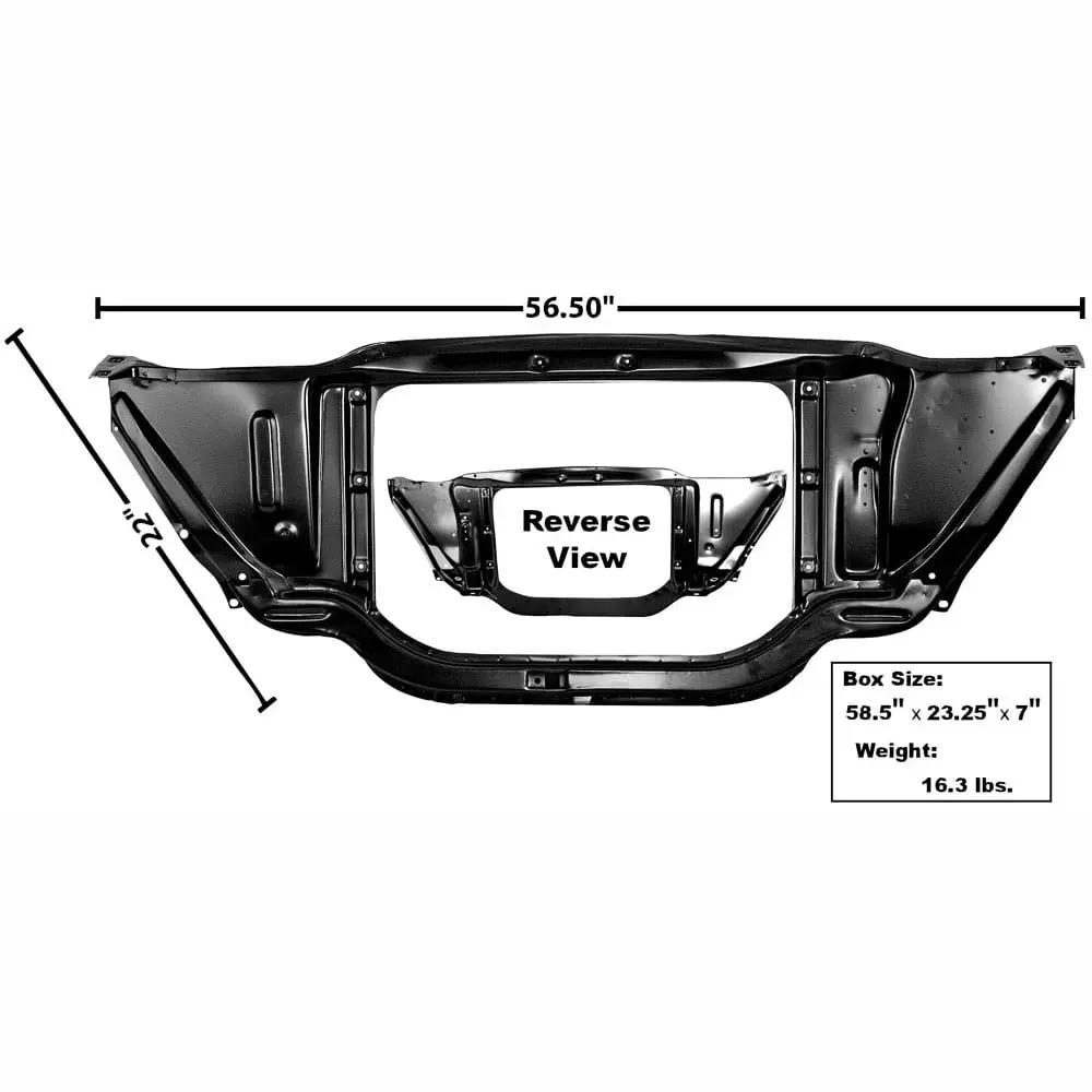 1962 Chevy Impala Radiator Support