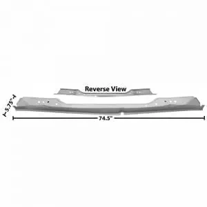 1962 Chevy Impala Trunk Crossrail Rear