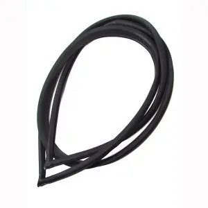 1963-1964 Buick|Chevrolet|Oldsmobile|Pontiac 4 DR Hardtop Rear Window Weatherstrip- Works With Chrome Trim-WCRDB3163