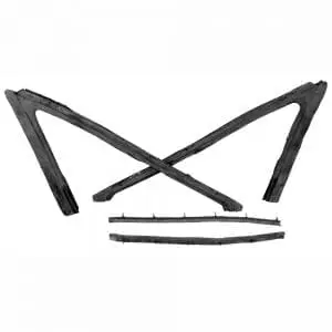 1963-1964 Chevy Impala Vent Window Rubber 2Dr 4Pcs