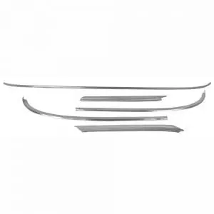 1963-1964 Chevy Impala Windshield Molding 5Pc Set