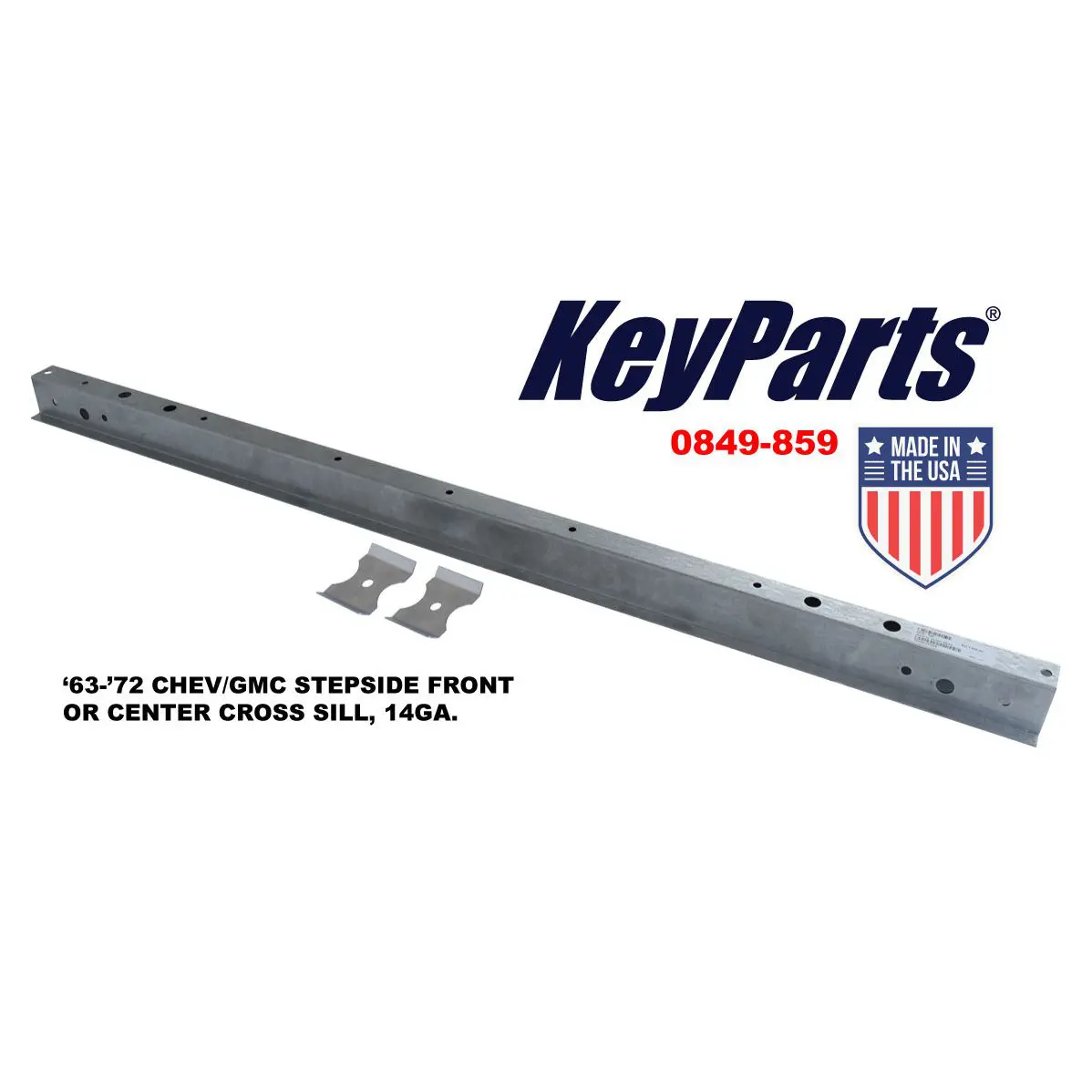 1963-1972 Chevrolet|GMC Pickup Truck Front or Center Cross Sill