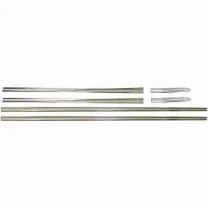 1963 Chevy Impala Body Side Molding Set 6 Pcs