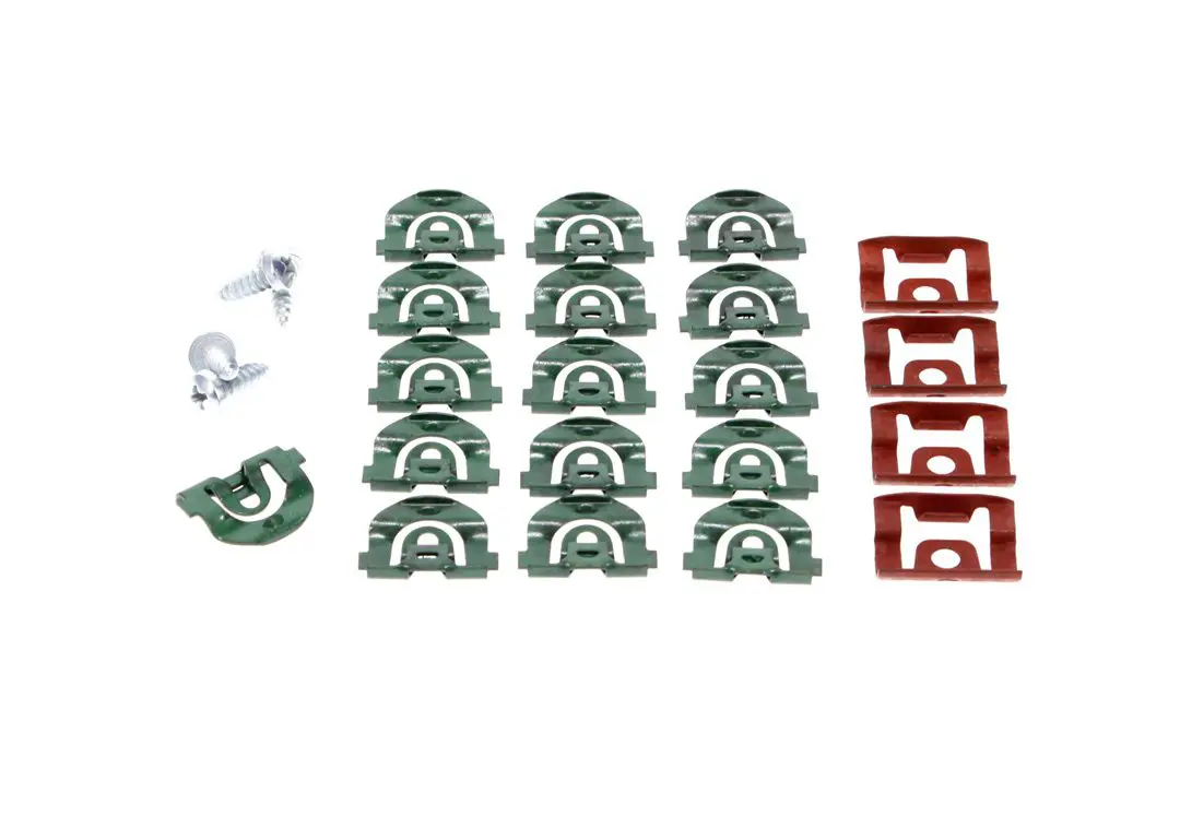 1964-1965 Chevrolet El Camino Back Glass Molding Clip/Screw Kit