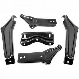 1964-1965 Chevy Chevelle Rear Bumper Bracket 5Pc Set