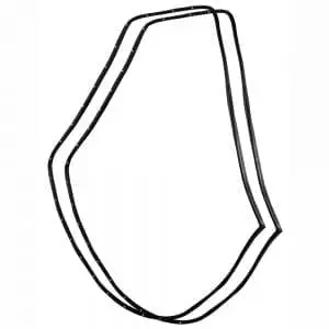 1964-1965 Chevy El Camino Door Frame Weather Strip Pair