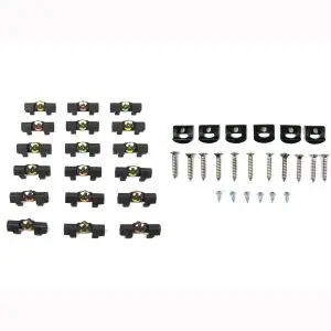 1964-1965 Dodge|Plymouth 330|440|Coronet|Satellite Windshield and Rear Window Molding Clip Kit-MCK-3340-64