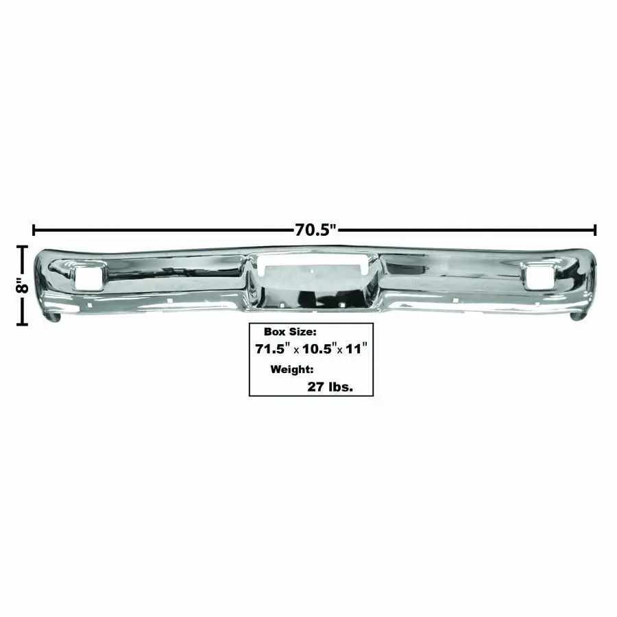1964-1965 Ford Falcon Bumper Front Chrome